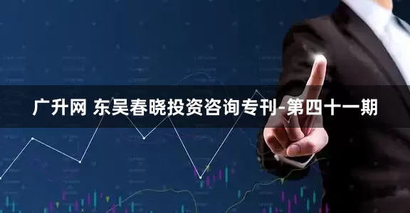 广升网 东吴春晓投资咨询专刊-第四十一期