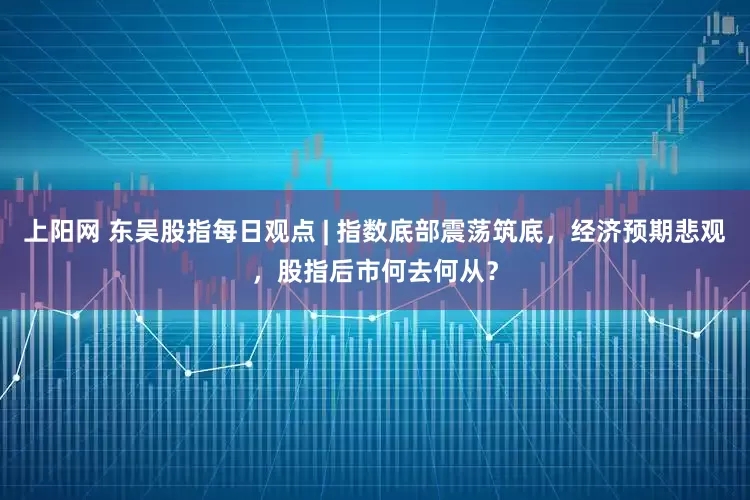 上阳网 东吴股指每日观点 | 指数底部震荡筑底，经济预期悲观，股指后市何去何从？