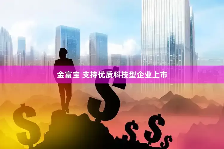 金富宝 支持优质科技型企业上市
