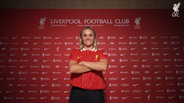 创盈中心 官方：苏格兰女足球员萨姆-科尔从拜仁转会利物浦