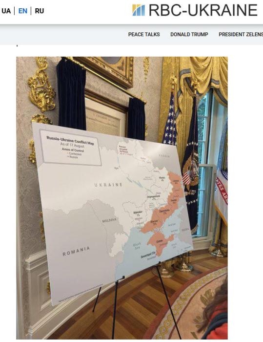 广源优配 特朗普与泽连斯基会谈时，一幅地图意味深长